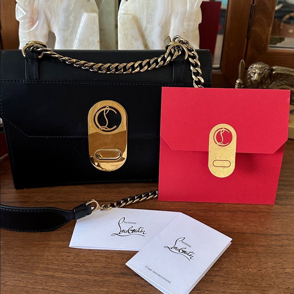 Christian Louboutin Elisa Turn Lock Shoulder Bag